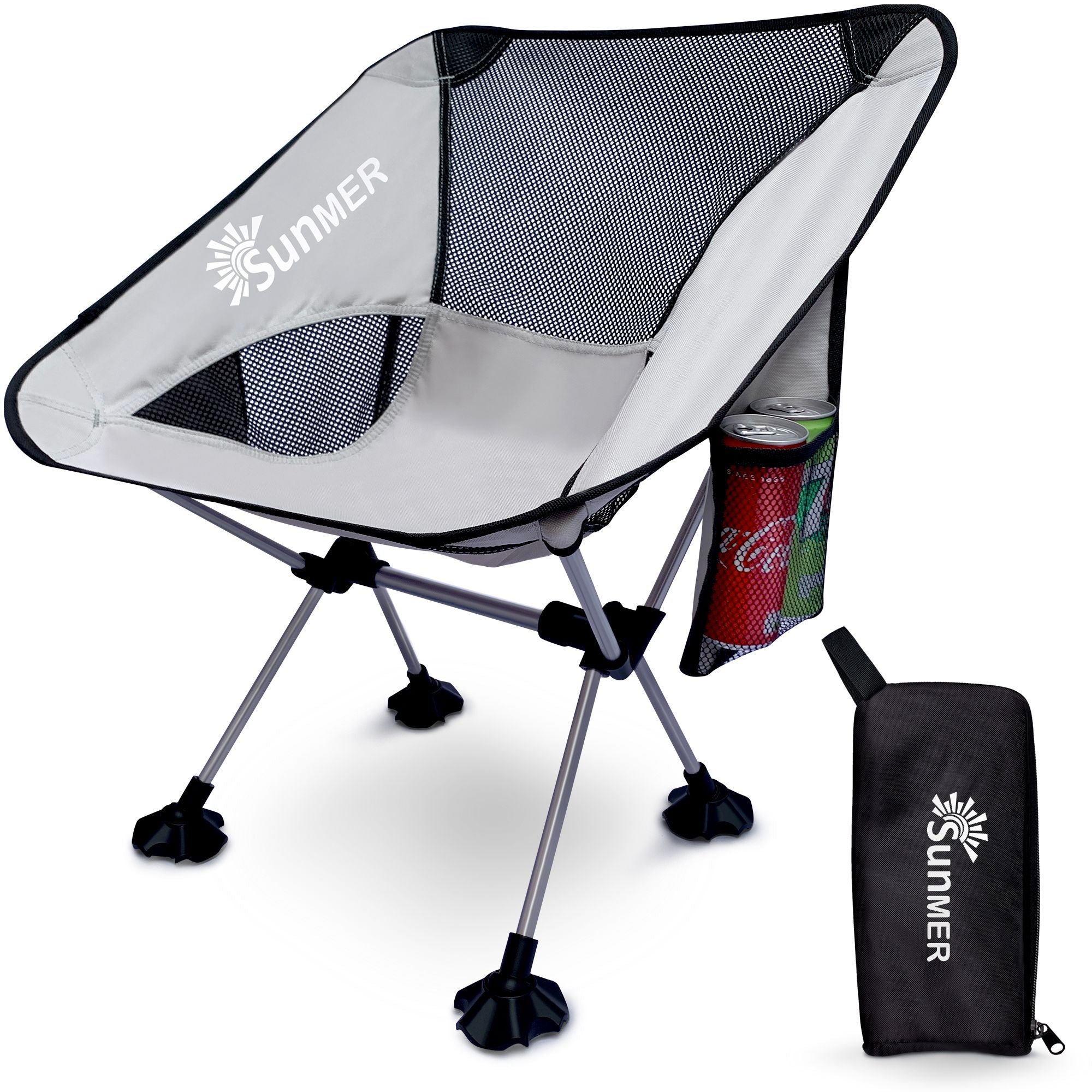 SUNMER Portable Ultra-Light Folding Camping Chair