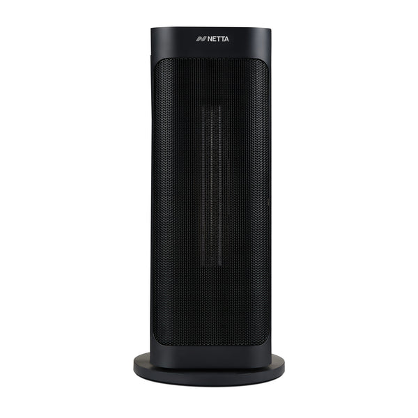 2000W Fast Heating Ceramic Portable Tower Heater with Timer & Remote Control - Black