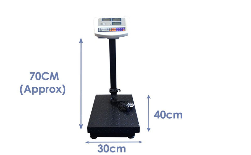 100KG Industrial Platform Parcel Scales Plateform 30 x 40cm