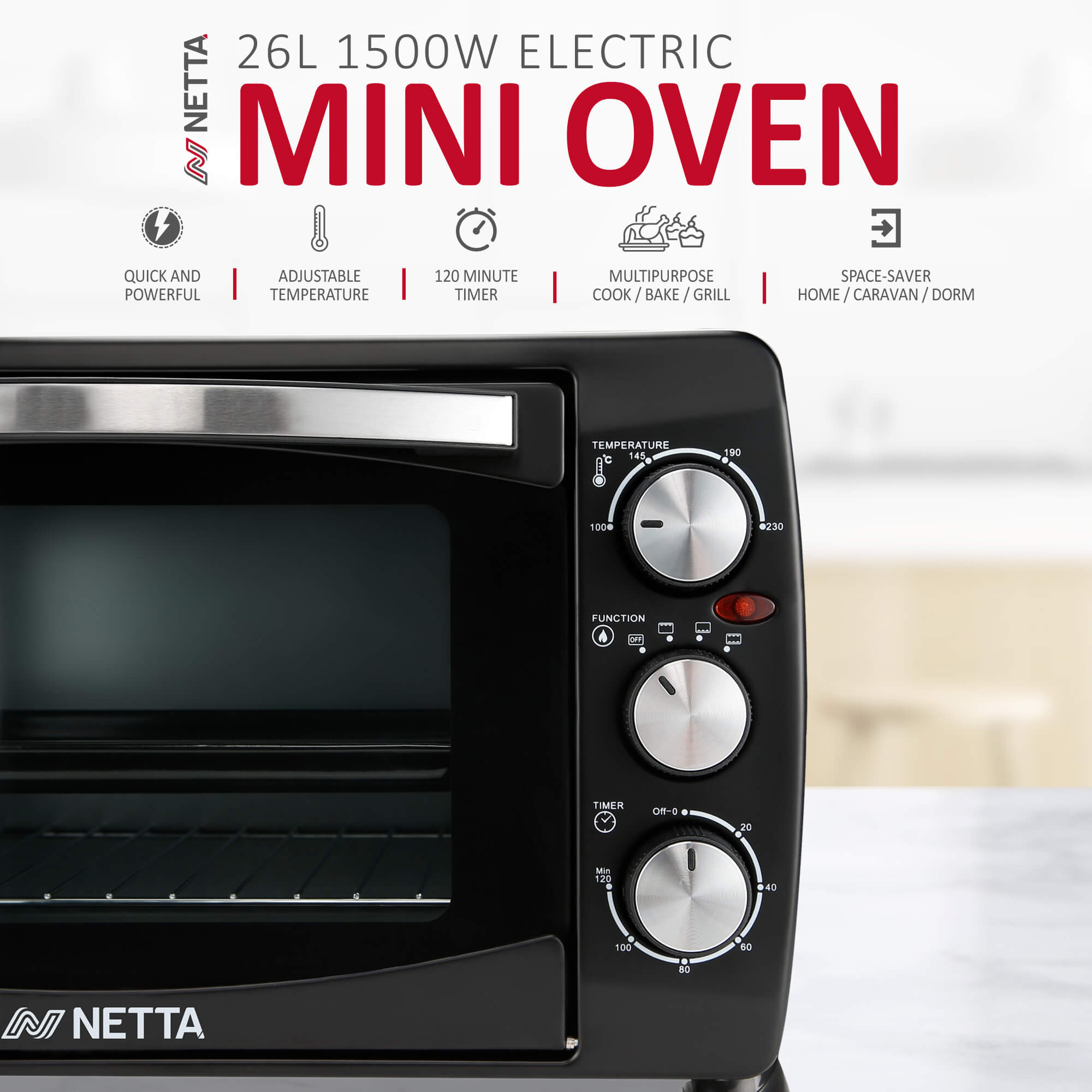 NETTA 26L Mini Oven