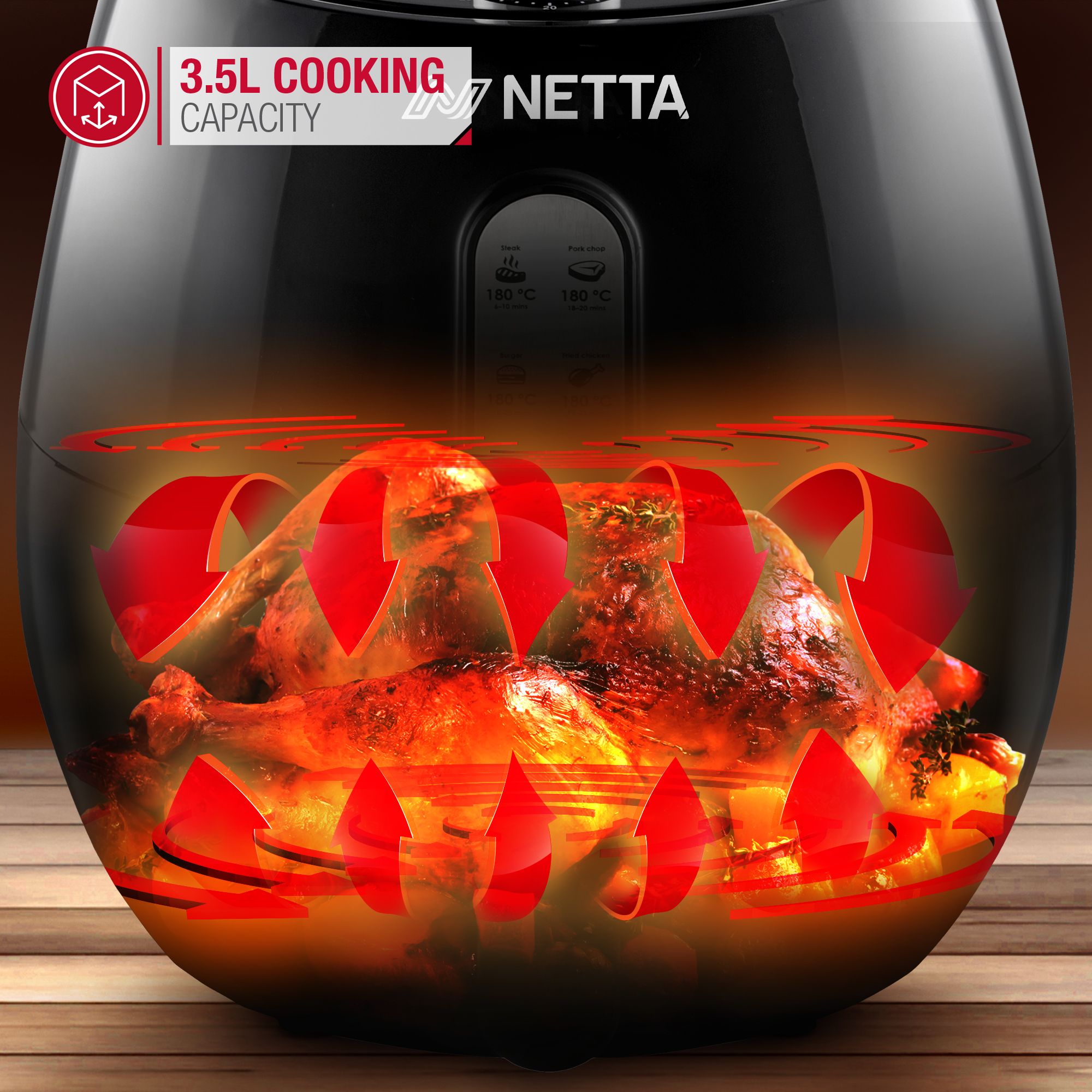 NETTA 4.5L Air Fryer