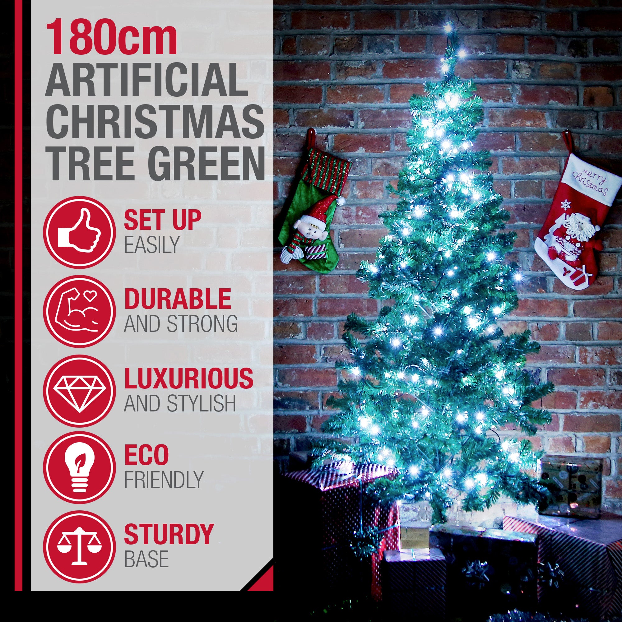 6Ft Artificial Christmas Tree