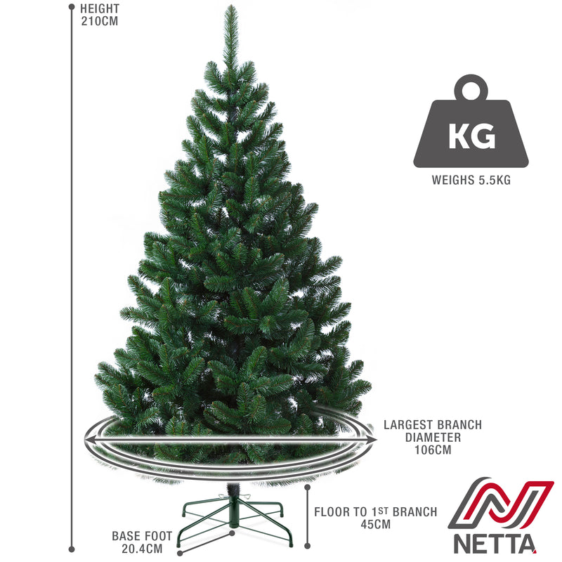 7Ft Artificial Christmas Tree