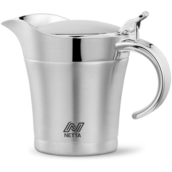 Insulated Stainless Steel Gravy Boat - 500ml Capacity