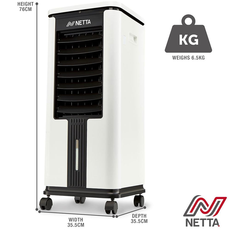 7L Air Cooler with 12 Hour Timer and Remote