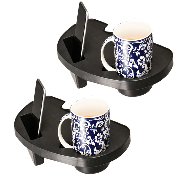 Recliner Sun Lounger Cup Holders - Set of 2