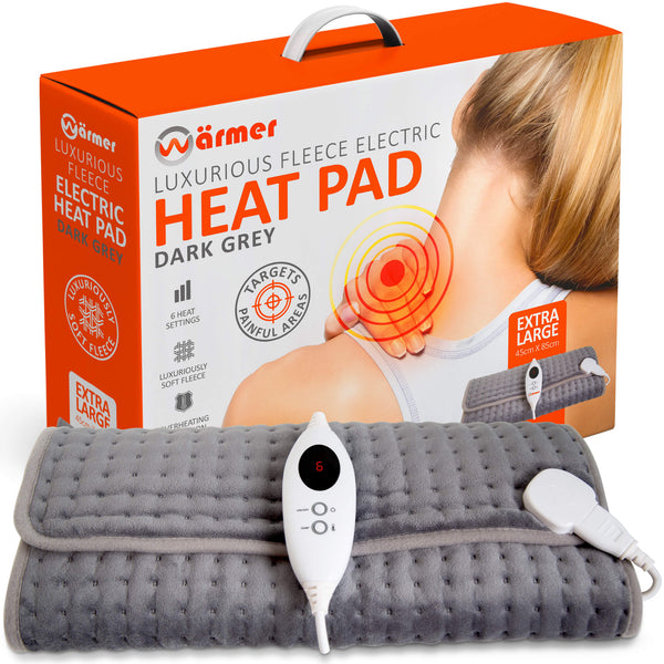 Electric Heat Pad With Fleece Cover - Extra Large
